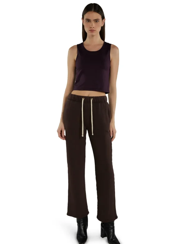 Online LES TIEN Talya Crop Tank Fig