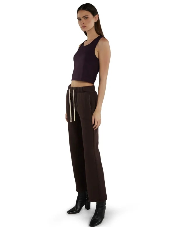 Online LES TIEN Talya Crop Tank Fig