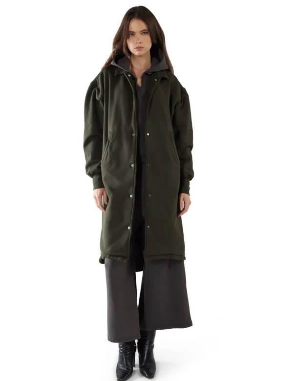 Fashion LES TIEN Virgina Oversized Parka Forest