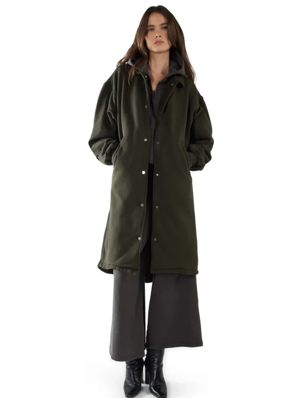 Fashion LES TIEN Virgina Oversized Parka Forest