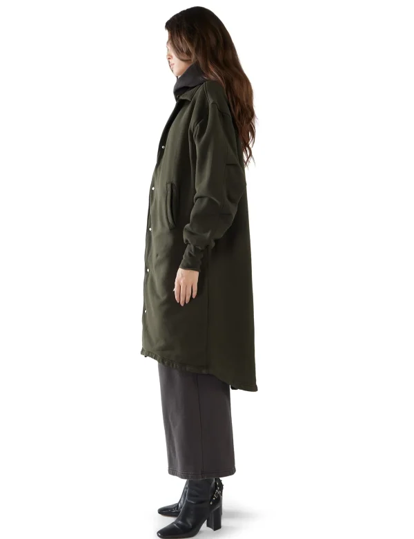 Fashion LES TIEN Virgina Oversized Parka Forest