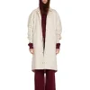 Sale LES TIEN Virginia Oversized Parka Ivory