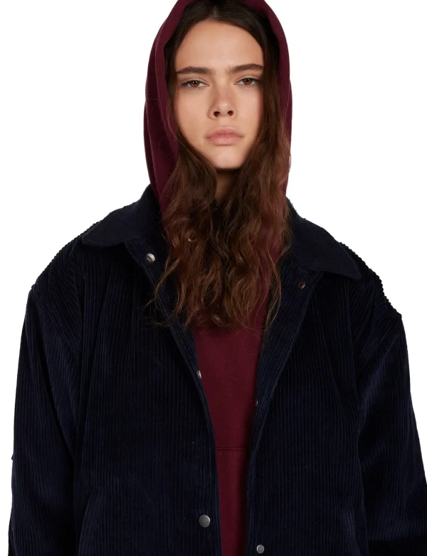 Hot LES TIEN Virginia Oversized Parka Navy