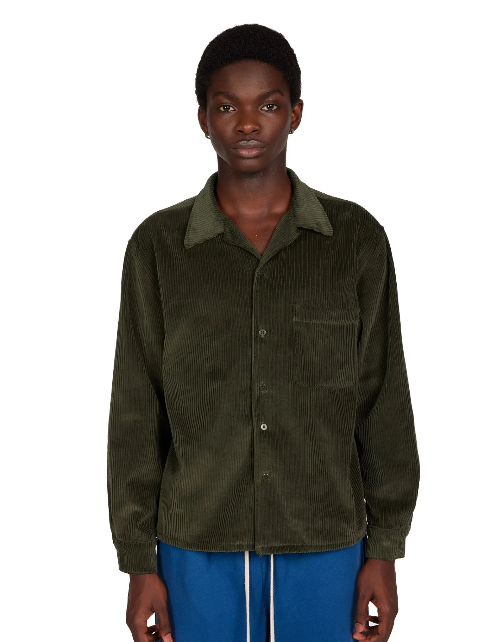 wide_wale_corduroy_ls_cub_0-1.webp Fashion LES TIEN Wide Wale Corduroy L/S Cuban Shirt Forest